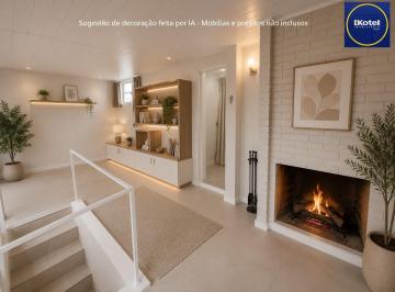 Sugestão de decoração por IA - Projeto e mobílias não inclusos · Cobertura de um quarto no bairro Santana em Porto Alegre.