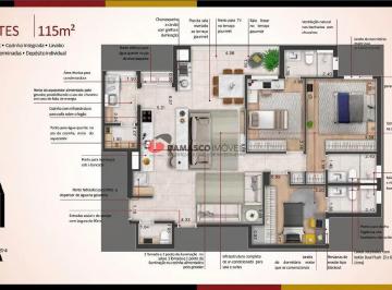 Apartamento · 115m² · 3 Quartos · 2 Vagas · Apartamento à venda com 115 m² de área útil, Centro, São Caetano do Sul, SP