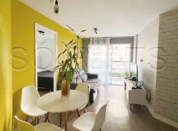 Apartamento · 40m² · 1 Quarto · 1 Vaga · Residencial Link Home Augusta com 40m², 1 dormitório e 1 vaga de garagem
