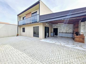 Casa · 110m² · 3 Quartos · 2 Vagas · Sobrado de Alto Padrão para Locação de 03 Dormitórios no Bairro Pioneiros em Fazenda Rio Grande PR