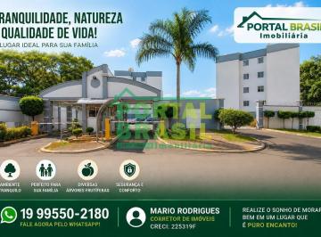 Apartamento · 54m² · 2 Quartos · 1 Vaga · Apartamento térreo à venda no Del Giardino I – 54m², 2 dormitórios, vaga cobe...