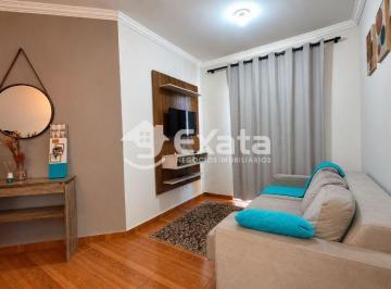 Apartamento · 64m² · 2 Quartos · 2 Vagas · Apartamento Mobiliado com Suite para Locacao – Jardim Goncalves