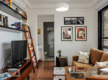 Apartamento · 35m² · 1 Quarto · 1 Vaga · Apartamento à Venda - Vila Madalena, 1 Quarto, 35 m² - São Paulo