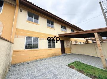 Casa · 81m² · 3 Quartos · 2 Vagas · Sobrado frente rua para venda no Uberaba de cima com 82,70m2