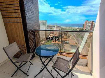Apartamento · 20m² · 1 Quarto · 1 Vaga · STUDIO MOBILIADO NO SMART CONVENÇÕES PARA LOCAÇÃO COM VISTA MAR - PRONTO PARA MORAR.