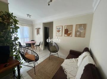 Apartamento · 50m² · 2 Quartos · 1 Vaga · Apartamento com 2 quartos sendo 1 suíte disponível para venda no bairro Santa Mônica em Uberlândia-M