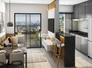 Apartamento · 48m² · 2 Quartos · 1 Vaga · Apartamento com 2 quartos sendo 1 suíte disponível para venda no bairro Santa Mônica em Uberlândia-M