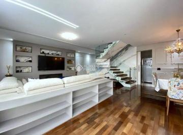 Apartamento · 185m² · 4 Quartos · 3 Vagas · Cobertura Duplex Cinematográfica 185M² 3Suites 3Vagas Vila Mussoline, Rudge Ramos, São Bernardo do