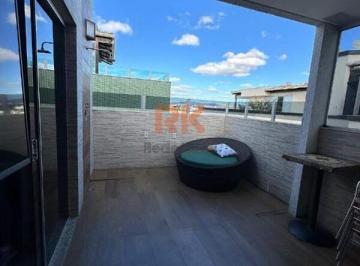 Apartamento · 145m² · 2 Quartos · 1 Vaga · Cobertura semimobiliada com acabamento de luxo no Bairro Cabral