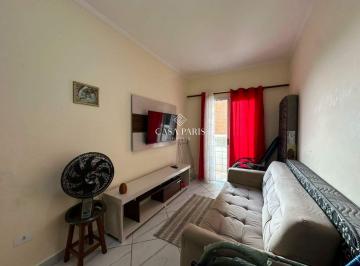 Apartamento · 40m² · 1 Quarto · 1 Vaga · Apartamento 1 Dorm. com Piscina e Churrasqueira no Maracanã – Praia Grande/SP