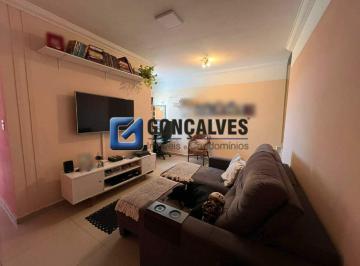 Apartamento · 80m² · 2 Quartos · 1 Vaga · Apartamento residencial à venda no Jardim Santo André com suíte e churrasqueira
