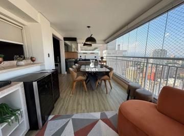 Varanda Gourmet · Apartamento para aluguel no Boqueirão em Santos.
