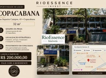 Apartamento · 32m² · OPORTUNIDADE EM LEILÃO | RIOESSENCE INVEST