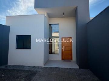 Casa · 75m² · 3 Quartos · 2 Vagas · Casa Geminada à Venda no Colinas – Londrina/PR | 3 Quartos com Suíte