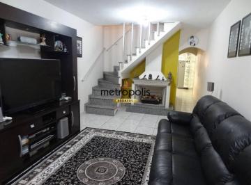 Sala · Sobrado com 3 dormitórios à venda, 254 m² por R$ 600.000,00 - Vila Helena - Santo André/SP