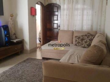 Sala · Sobrado com 3 dormitórios à venda, 230 m² por R$ 735.000,00 - Vila Aquilino - Santo André/SP