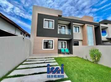 Casa · 90m² · 3 Quartos · 2 Vagas · Sobrado 03 Quartos semimobiliado Pontal do Sul