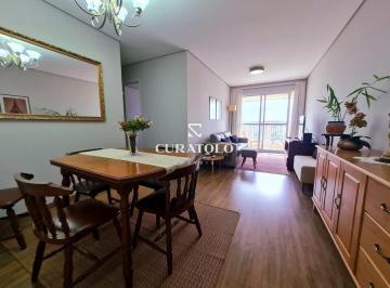 Apartamento · 78m² · 3 Quartos · 2 Vagas · Condomínio Paranapanema - Apartamento à venda com 78m², 3 quartos, varanda e 2 vagas na Vila Alzira,