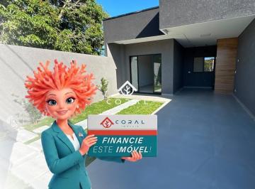 Casa · 87m² · 3 Quartos · 1 Vaga · Casa nova com 3 quartos na faixa mar