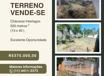 Terreno , Atibaia · Terreno de 520 m² à venda em Chácara Interlagos