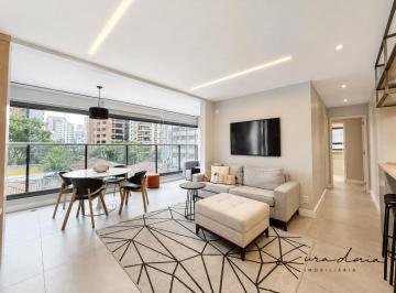 Apartamento de 2 quartos, São Paulo · Apartamento para alugar em Moema, no Condomínio Viso Moema, com 75 m², 2 suítes, mobiliado.