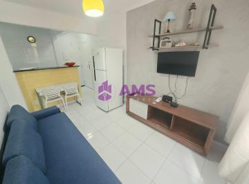 SALA · Locação - Apartamento 1 dormitório Mobiliado - Embaré - Santos