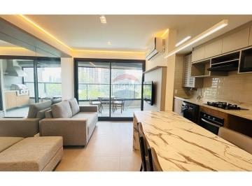 Apartamento · 75m² · 2 Quartos · 1 Vaga · Apartamento mobiliado para locação com 2 dormitórios sendo 01 suíte, 75m² no Condomínio Oka Mamoré –