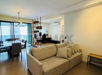 Apartamento · 112m² · 2 Quartos · 2 Vagas · Apartamento Mobiliado para Locação com 02 suítes, 112m² no Condomínio Present – Alphaville/SP
