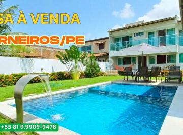Casa de 4 quartos, Tamandaré · CASA DUPLEX À VENDA NO PRIVE PRAIA DOS CARNEIROS EM CARNEIROS/PE