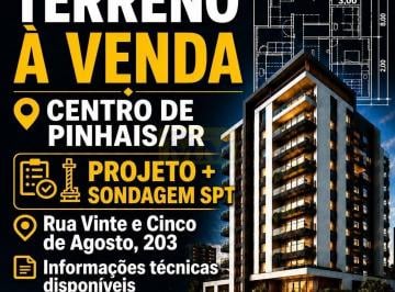 Terreno · 1589m² · OPORTUNIDADE NO CENTRO DE PINHAIS/PR