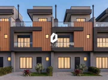Casa · 193m² · 3 Quartos · 3 Vagas · Sobrados no Água Verde | 3 Suítes, Terraço e Churrasqueira | Villagio Treviso