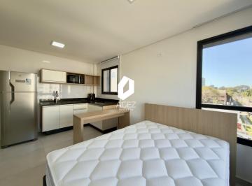 Apartamento · 24m² · 1 Quarto · 1 Vaga · Studio mobiliado com vaga de garagem no Cristo Rei – Curitiba