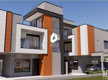 Casa · 134m² · 3 Quartos · 2 Vagas · Sobrados novos no Hauer, terraço, 03 quartos 01 suíte - Curitiba-PR!