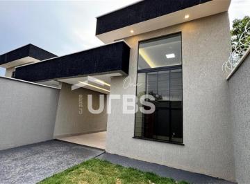 Casa · 122m² · 3 Quartos · 2 Vagas · CASA NOVA TÉRREA - 3 Quartos, 1 Suite, Cozinha Gourmet, PARQUE DAS NAÇÕES
