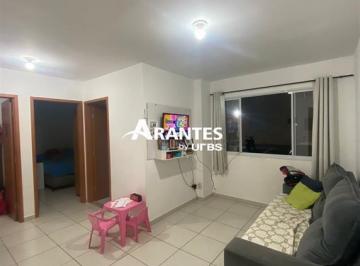 Apartamento · 47m² · 2 Quartos · 1 Vaga · Apartamento com 47,31m² 2 quartos à venda no bairro Pequis
