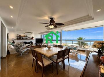 ea0d62cb914a9eca11da53885b93f679bcba13a5 · Apartamento frente mar, vista mar com 4 quartos (4 suítes), 1 vaga à venda em Pitangueiras, Guarujá.