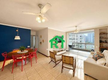 Sala · Apartamento com 3 quartos (1 suíte), 2 vagas e lazer à venda em Pitangueiras, Guarujá