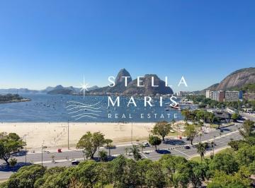 Foto 01 · Praia de Botafogo, Apartamento em andar alto, com vista deslumbrante para Pão de Açúcar e Baía de Gu