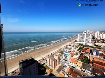 Apartamento de 2 quartos, Mongaguá · Apartamento Varanda Gourmet vista mar - Lazer Completo
