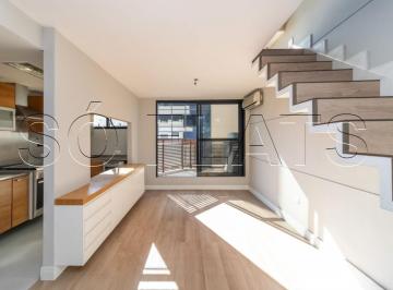Apartamento · 90m² · 1 Quarto · 2 Vagas · Triplex à venda no Itaim Bibi 90m² com suíte, closet, varanda e 2 vagas