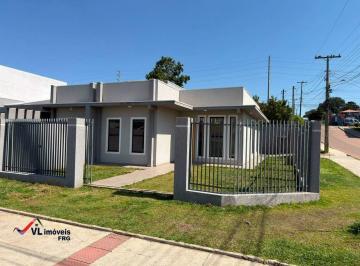 Casa · 82m² · 3 Quartos · 2 Vagas · Casa de esquina á venda com 3 quartos no Bairro Santa Terezinha em Fazenda Rio Grande - PR