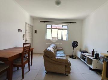 Apartamento · 50m² · 2 Quartos · Apartamento Reformado, 2 Dormitórios, Vista Livre e Vaga para Moto no Marapé – Santos/SP