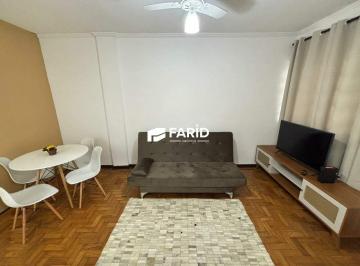 Sala · LOCAÇÃO | Apartamento de 1 dormitório - Ponta da Praia, Santos - SP