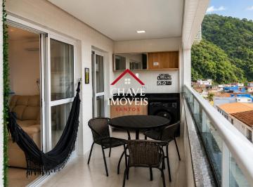 Apartamento · 60m² · 2 Quartos · 1 Vaga · Apartamento residencial à venda no Marapé, em Santos, com suíte e lazer completo