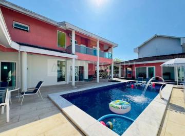Casa · 455m² · 5 Quartos · 5 Vagas · Casa mobiliada com 5 suítes e piscina à venda na Vila Santa Rosa, Guarujá