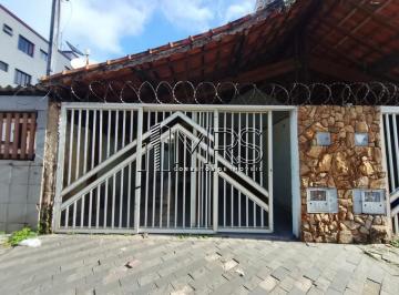 Casa · 158m² · 3 Quartos · 2 Vagas · Espaçosa Casa Geminada à Venda no Ocian, Praia Grande - 3 Quartos