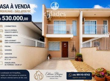 Casa · 67m² · 1 Quarto · 2 Vagas · Casa para à venda no bairro Sertão do Maruim