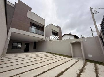 a8e37923535ad71490e4fea0e822f5afc9334d32 · Sobrado Tríplex de alto padrão com 3 suítes à venda, com 209 m² - Bom Jesus - São José dos Pinhais/P