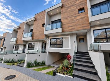 Casa · 190m² · 3 Quartos · 2 Vagas · Sobrado Novo à Venda no Uberaba - 3 Quartos | Suíte com Sacada | 174 a 219 m²