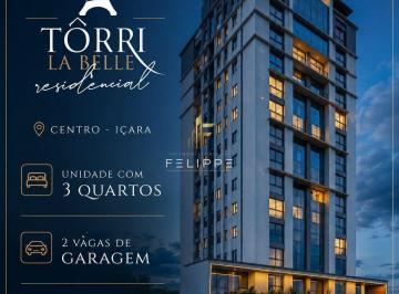Apartamento · 112m² · 3 Quartos · 2 Vagas · Apartamento Alto Padrão no Tôrri La Belle Residencial – Centro, Içara/SC